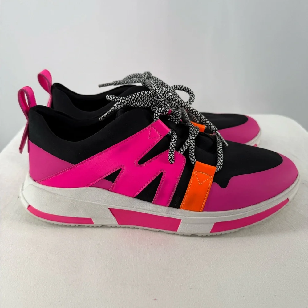 Fitflop Athletic Sneakers in Pink Black‎ Size 11